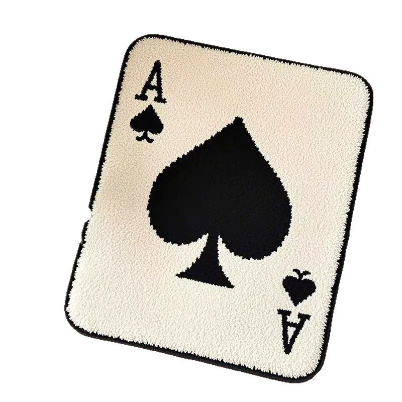 FuzzCave™ Ace Of Spades Rug